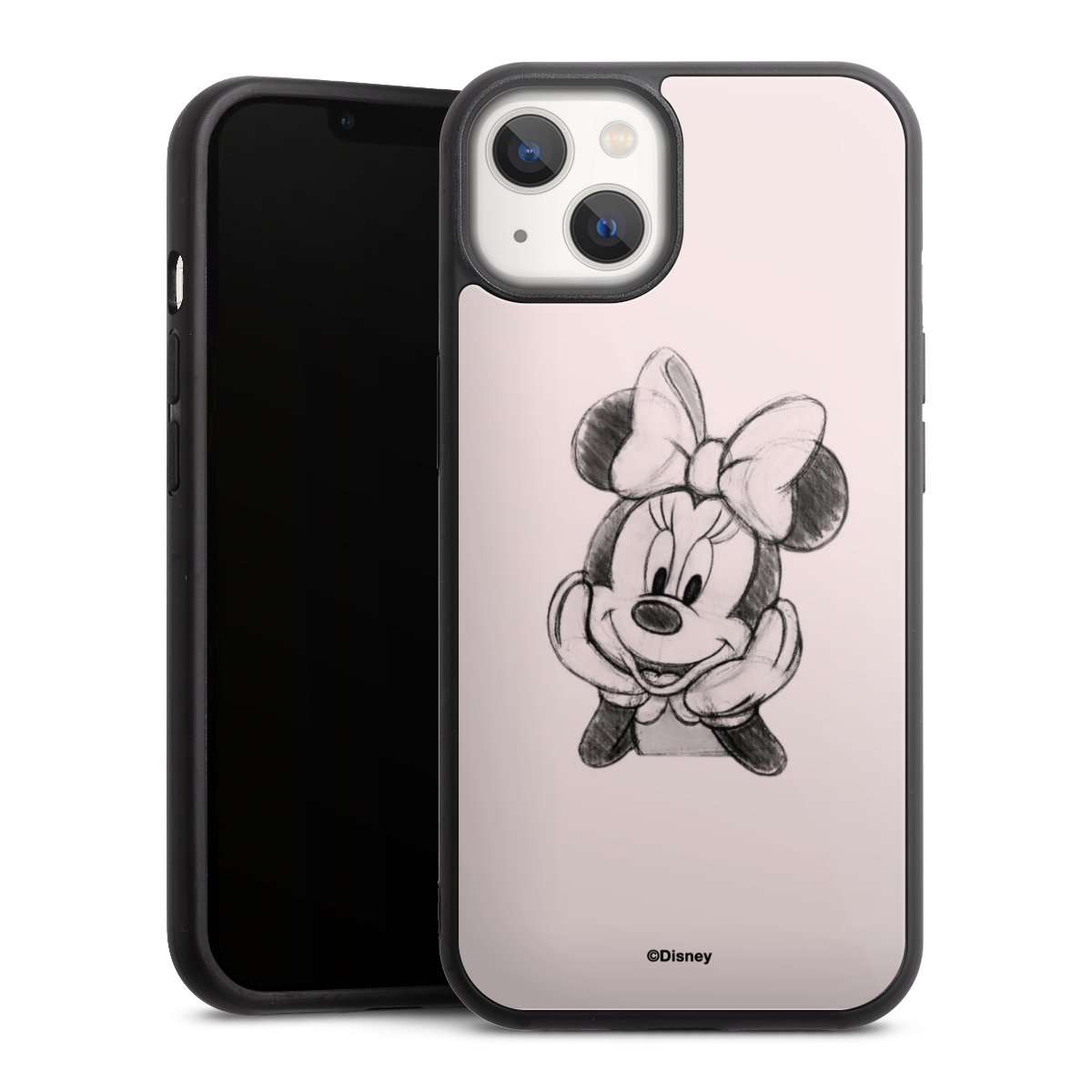 Minnie Posieren Sitzen