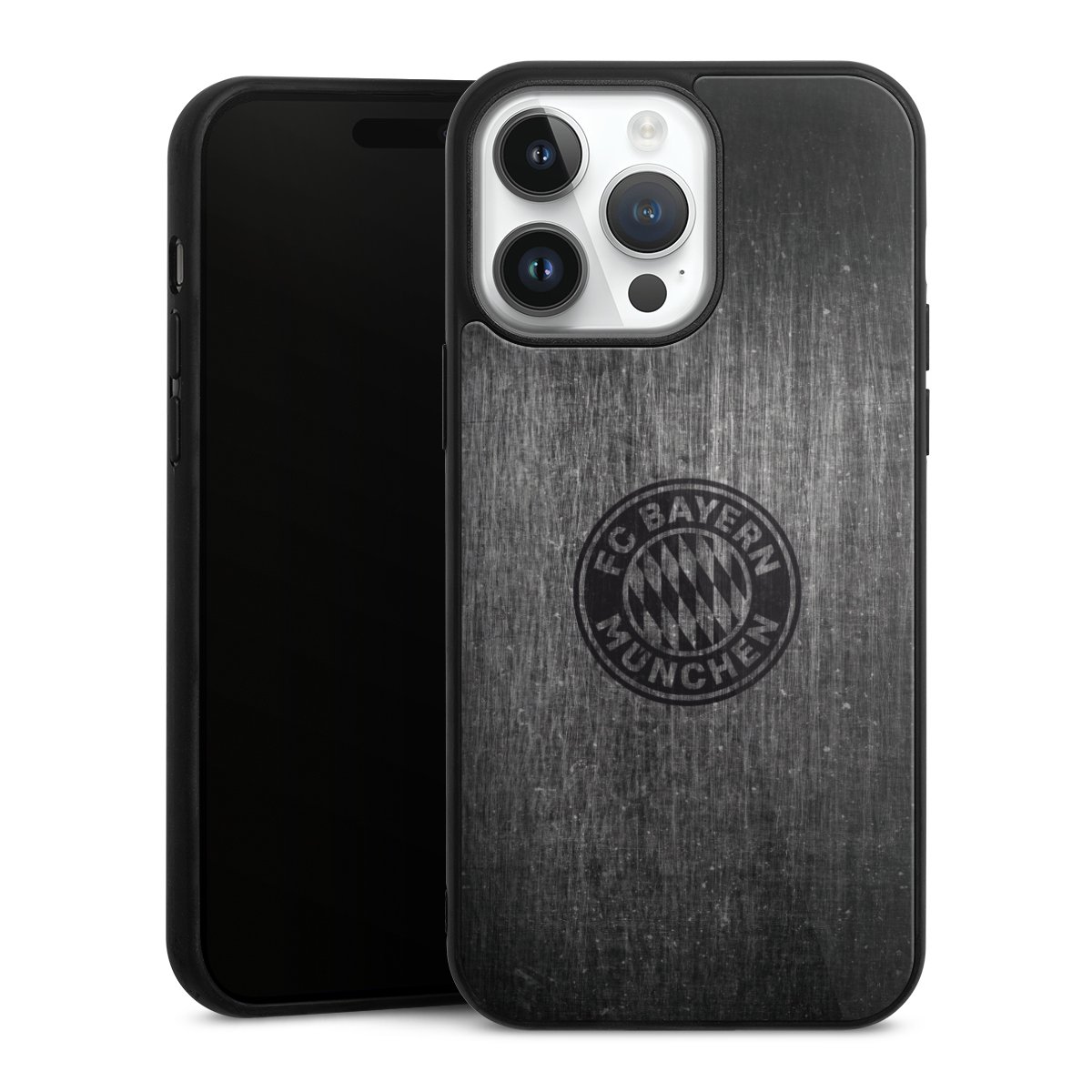 Metalllook FCB Logo einfarbig