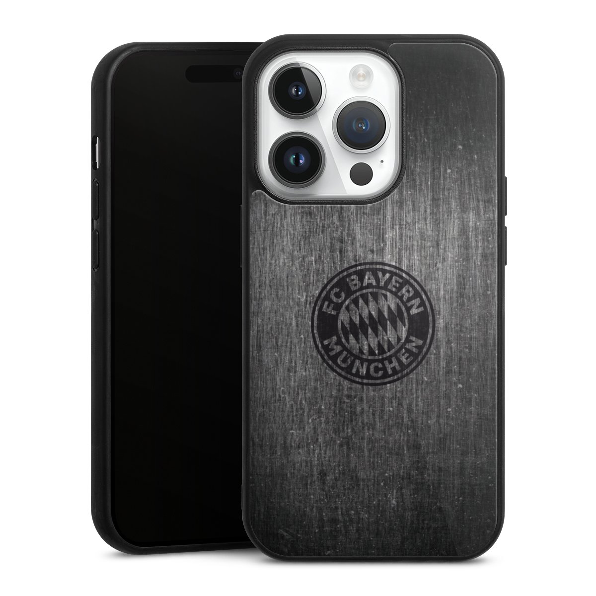 Metalllook FCB Logo einfarbig
