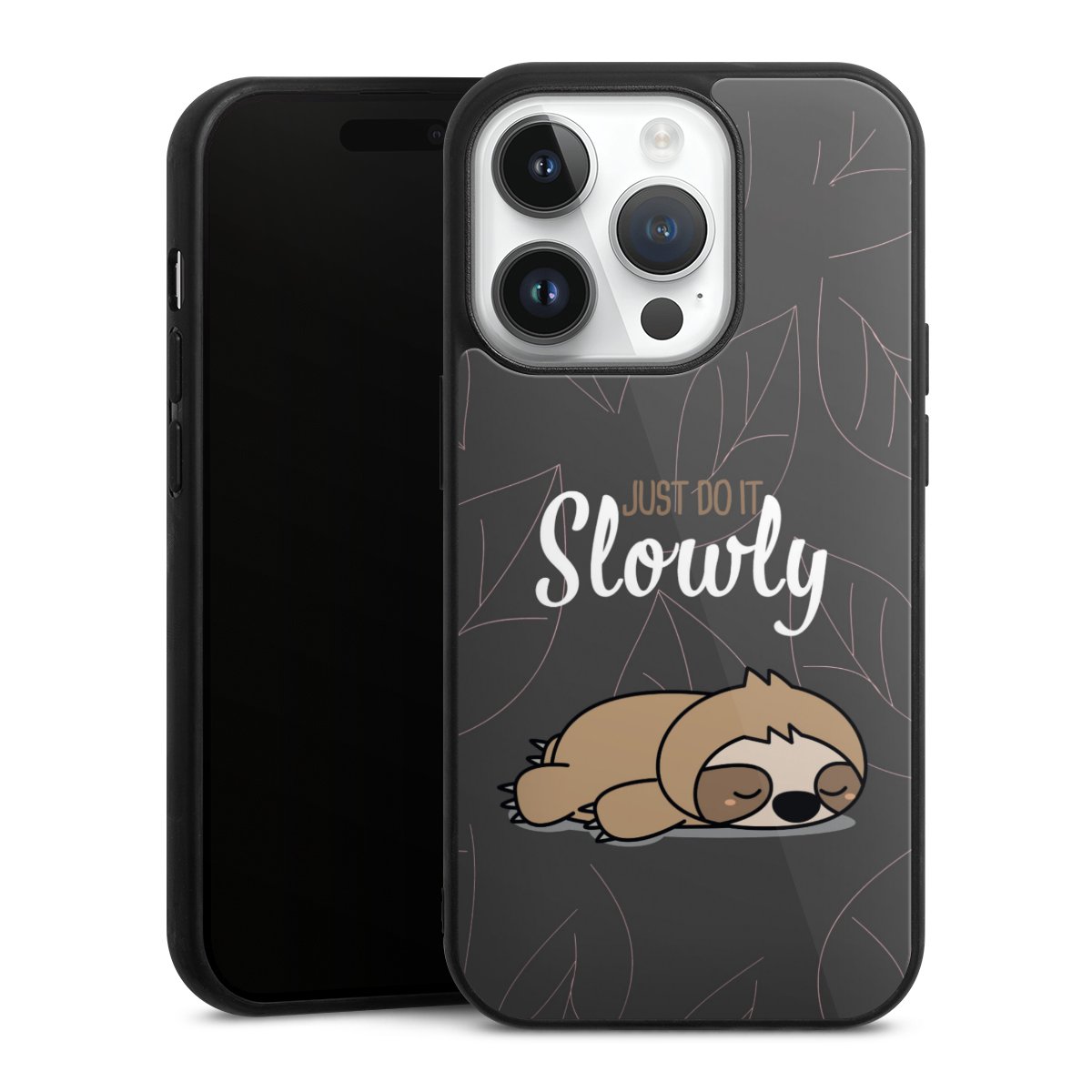 Just Do It Slowly Sloth Grey