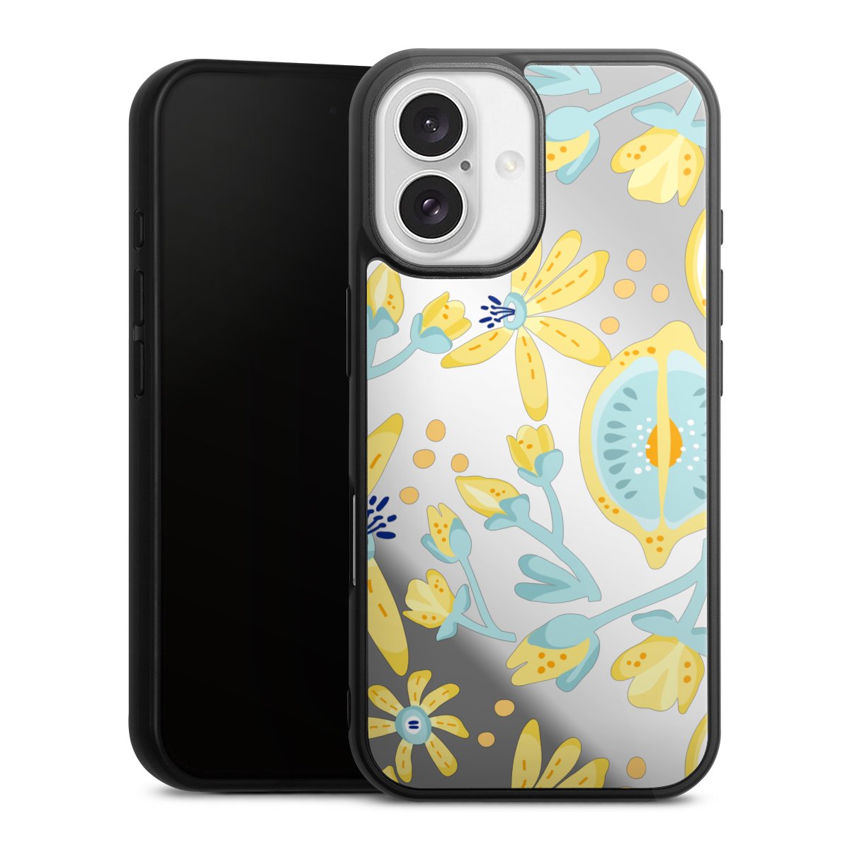 Lemon Summer Pattern Transparent Yellow