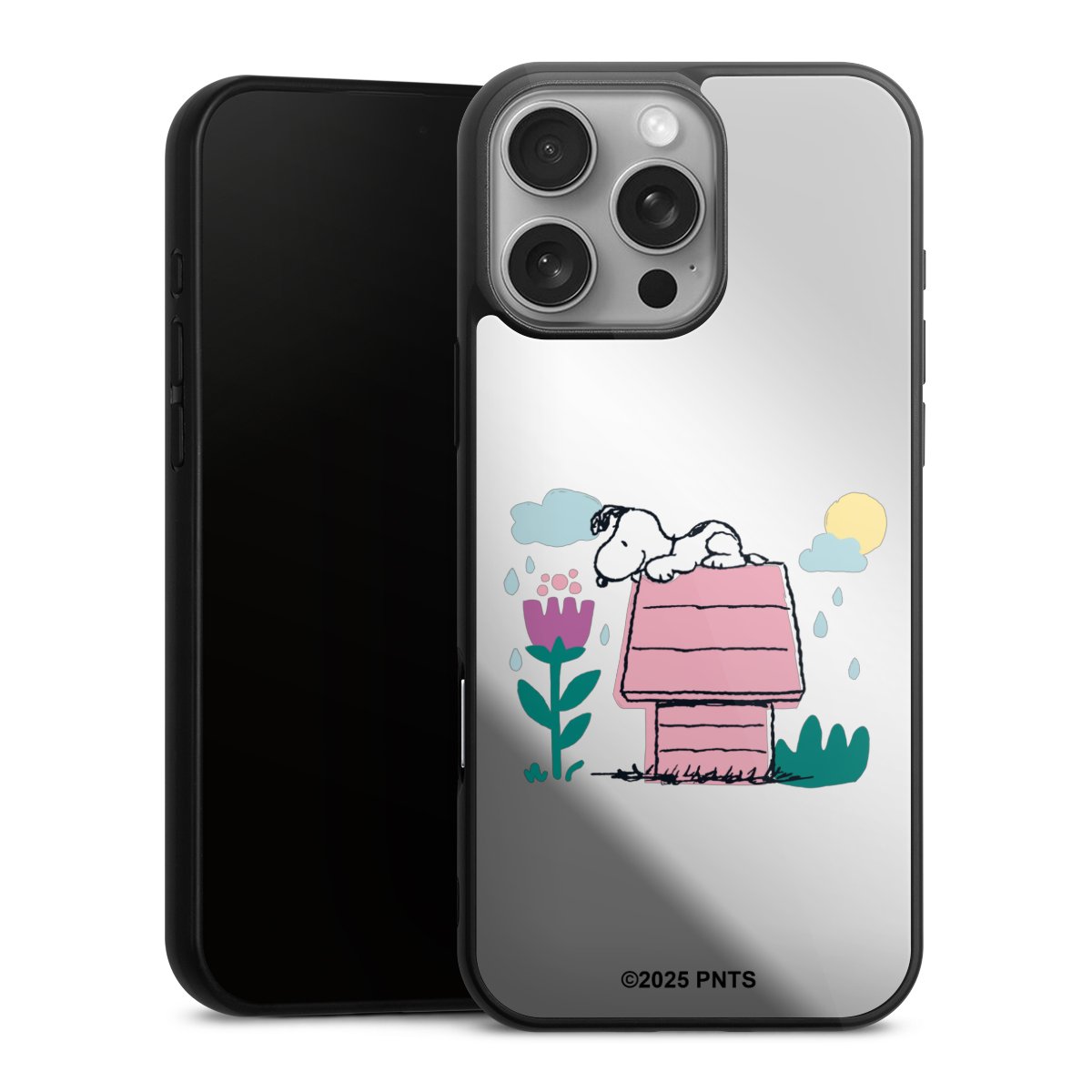 Snoopy Chenil Printemps transparent