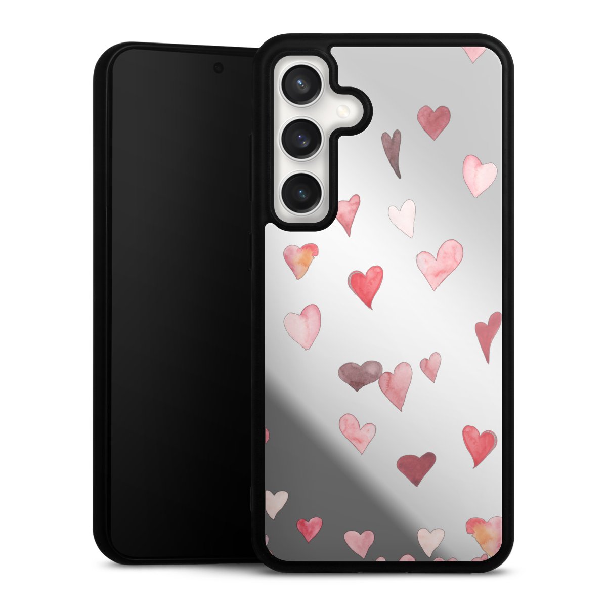 Valentinsherzen fallend