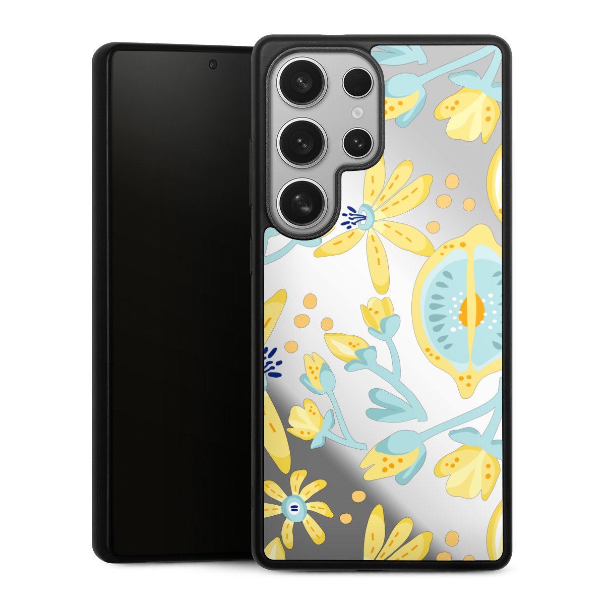 Lemon Summer Pattern Transparent Yellow