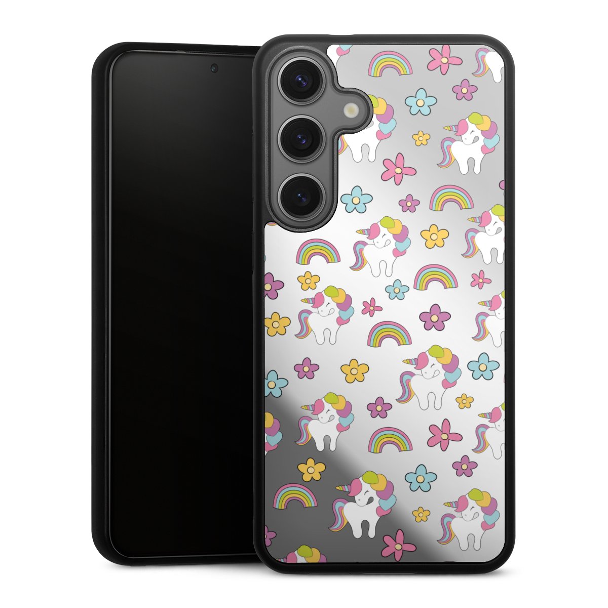 Unicorn Rainbow Pattern zonder Achtergrond