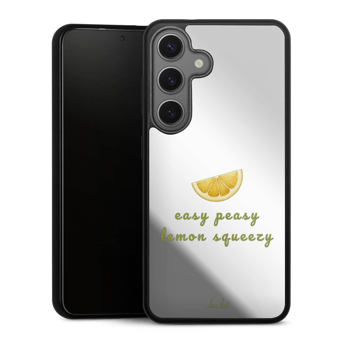 Easy Peasy Lemon Squeezy Dotted Transparent