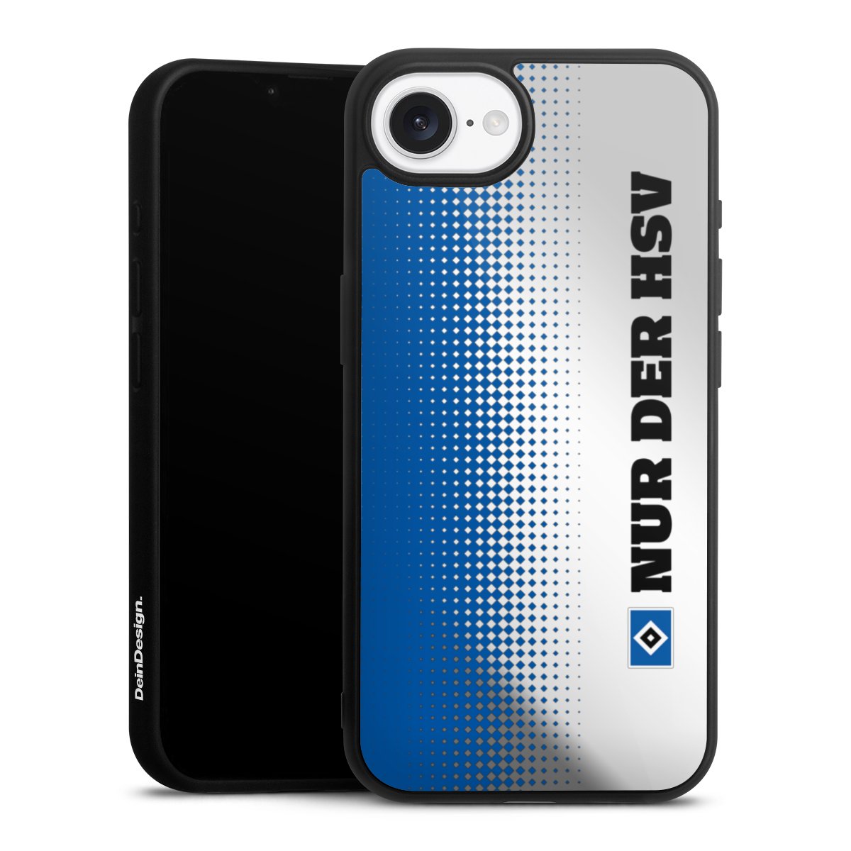 Nur der HSV - Rautenraster Blau - ohne Hintergrund