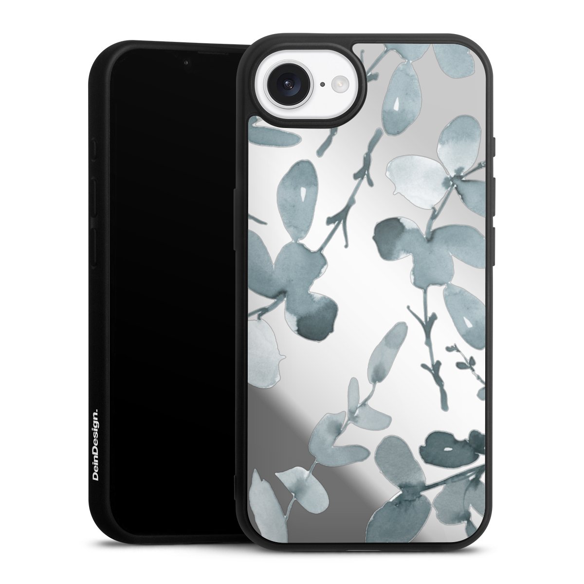 Motif eucalyptus transparent