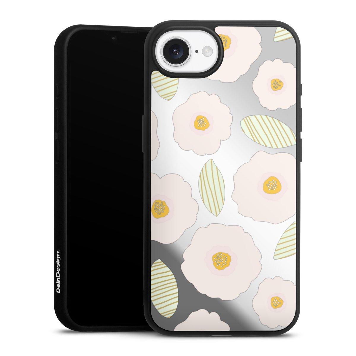Simple Pastell Flowers Light Transparent