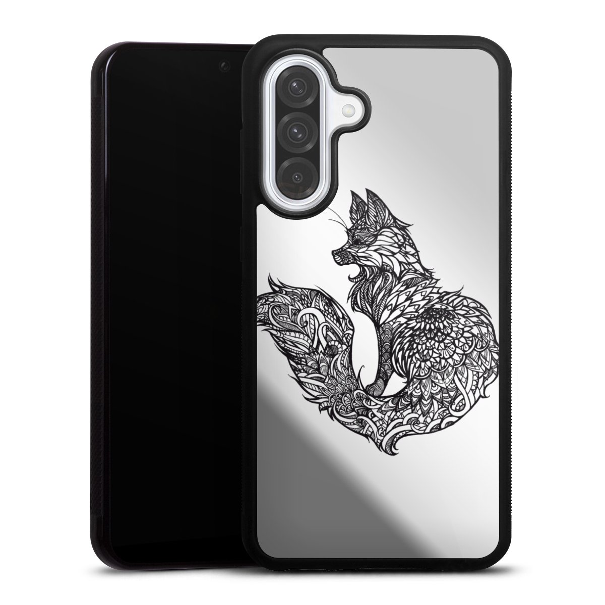 Renard orné sans fond