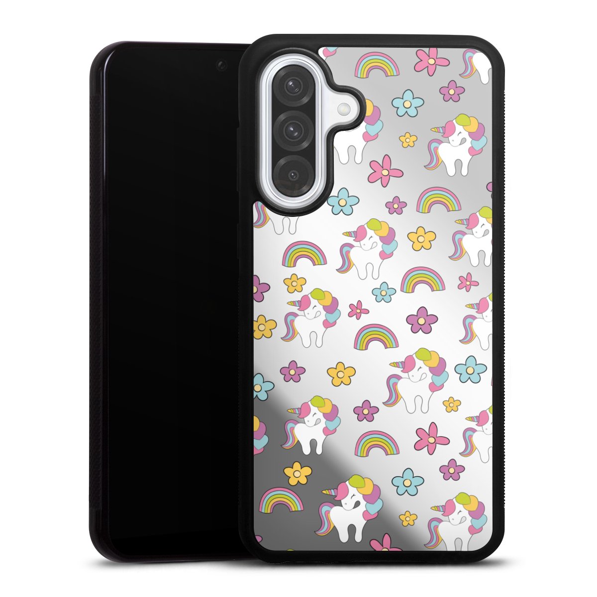 Unicorn Rainbow Patternsenza sfondo