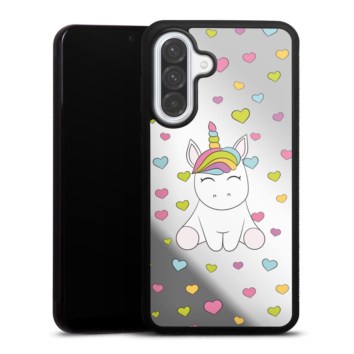 Unicorn Love Pattern ohne Hintergrund