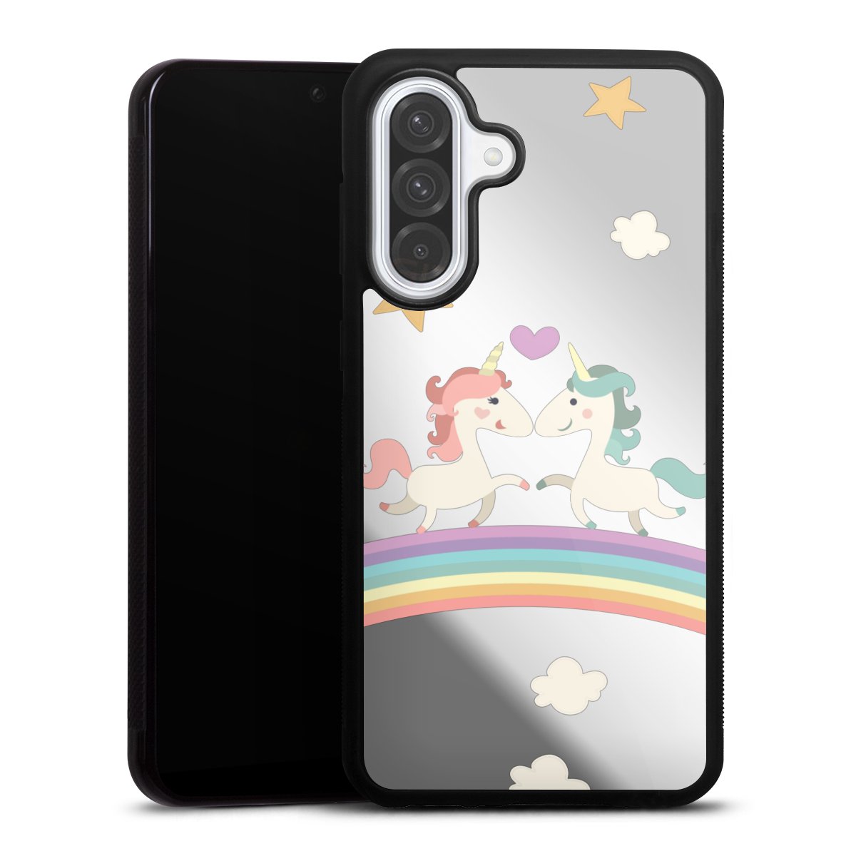 Unicorni innamorati senza sfondo