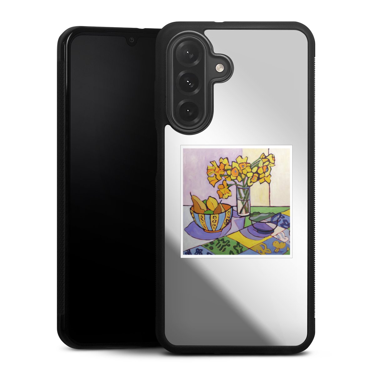 Daffodil Patchwork, 2023, by Catherine J Martzloff