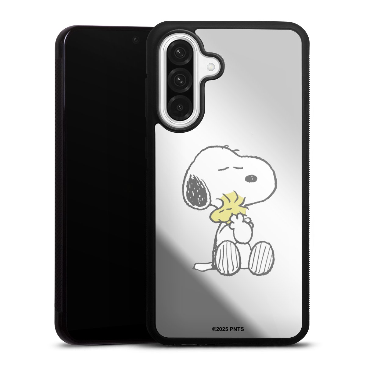 Snoopy And Woodstock Cuddling transparent