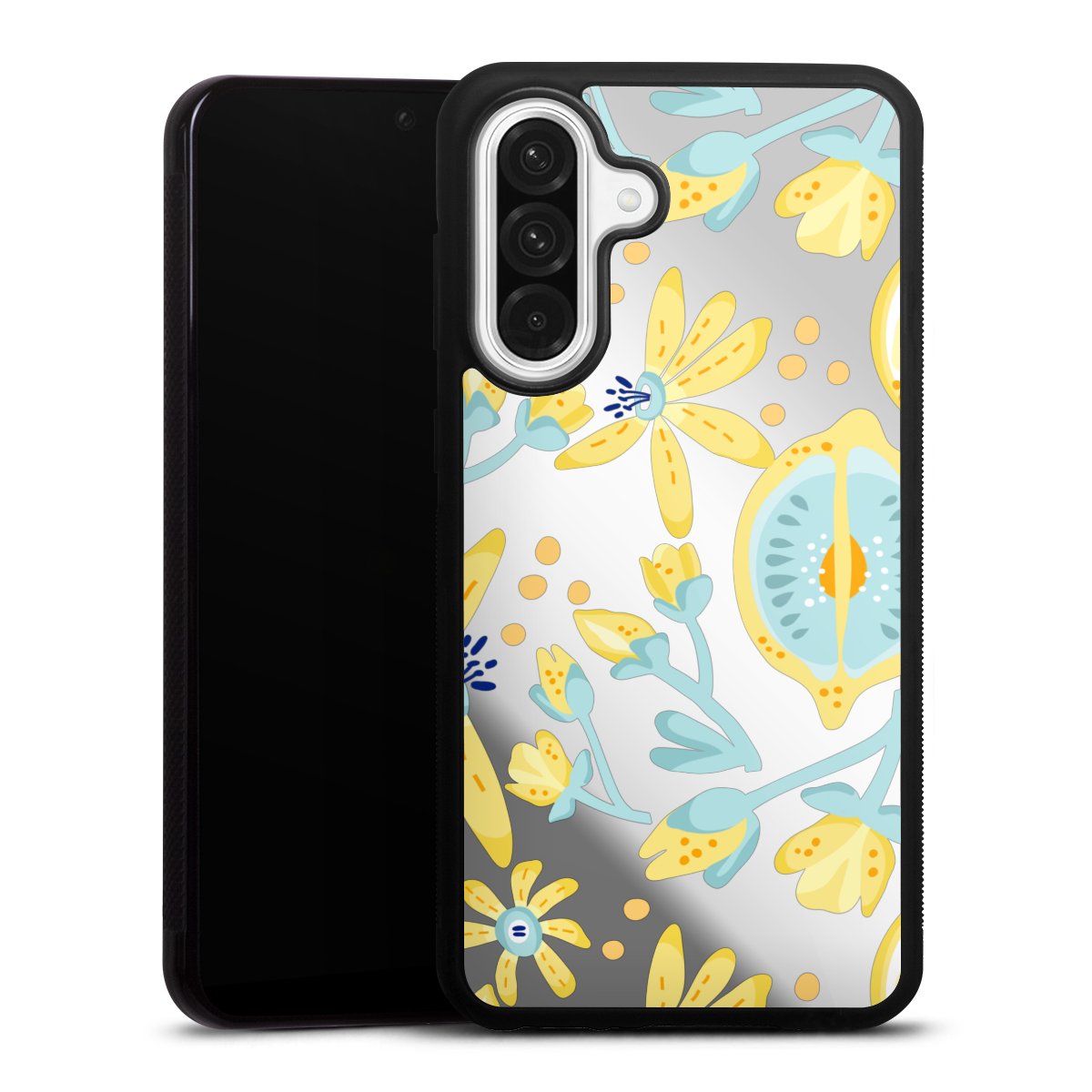 Lemon Summer Pattern Transparent Yellow