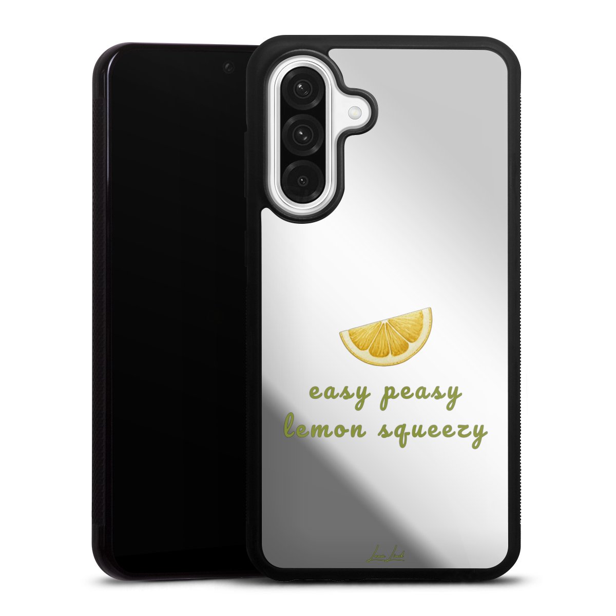 Easy Peasy Lemon Squeezy Dotted Transparent