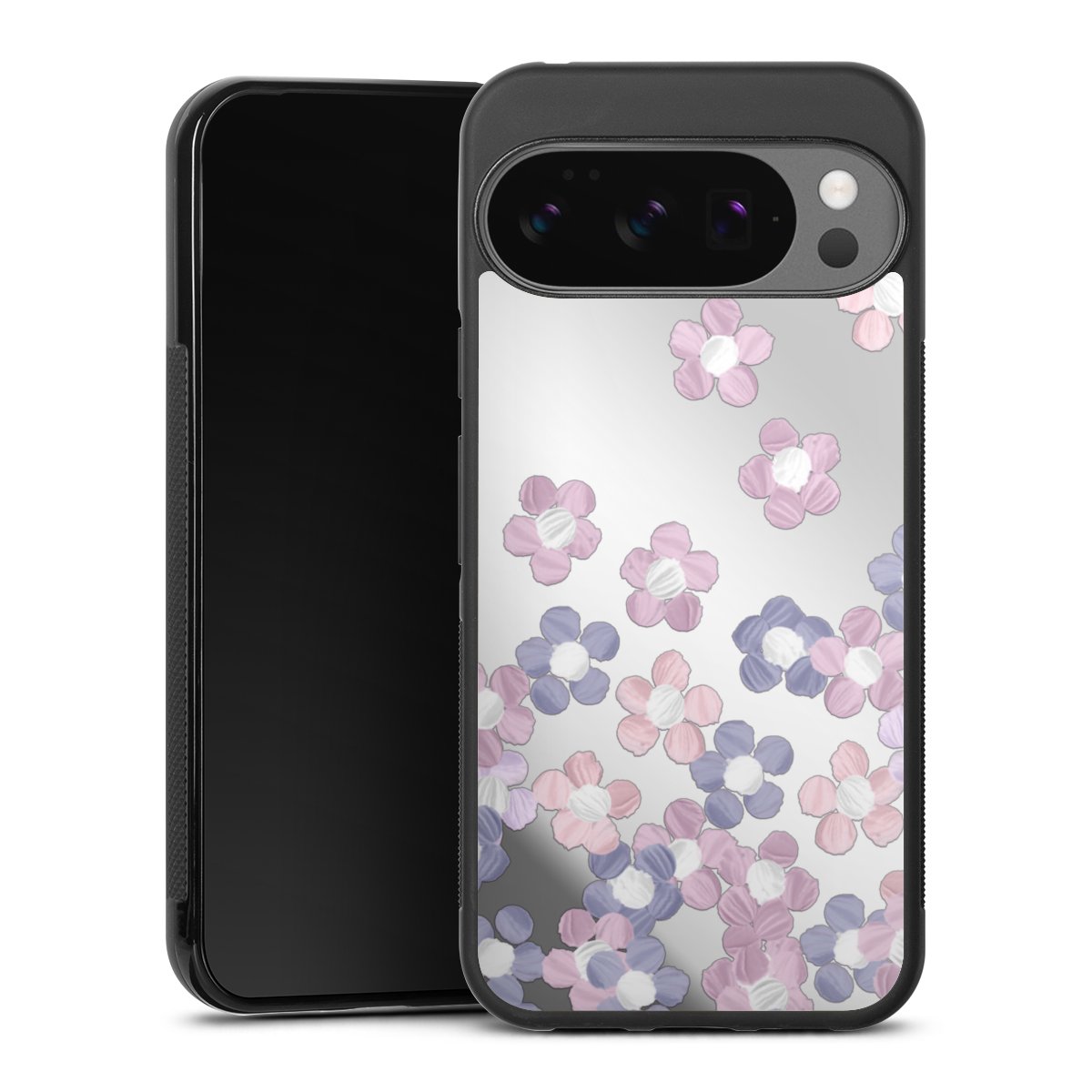 Fleurs simples transparentes