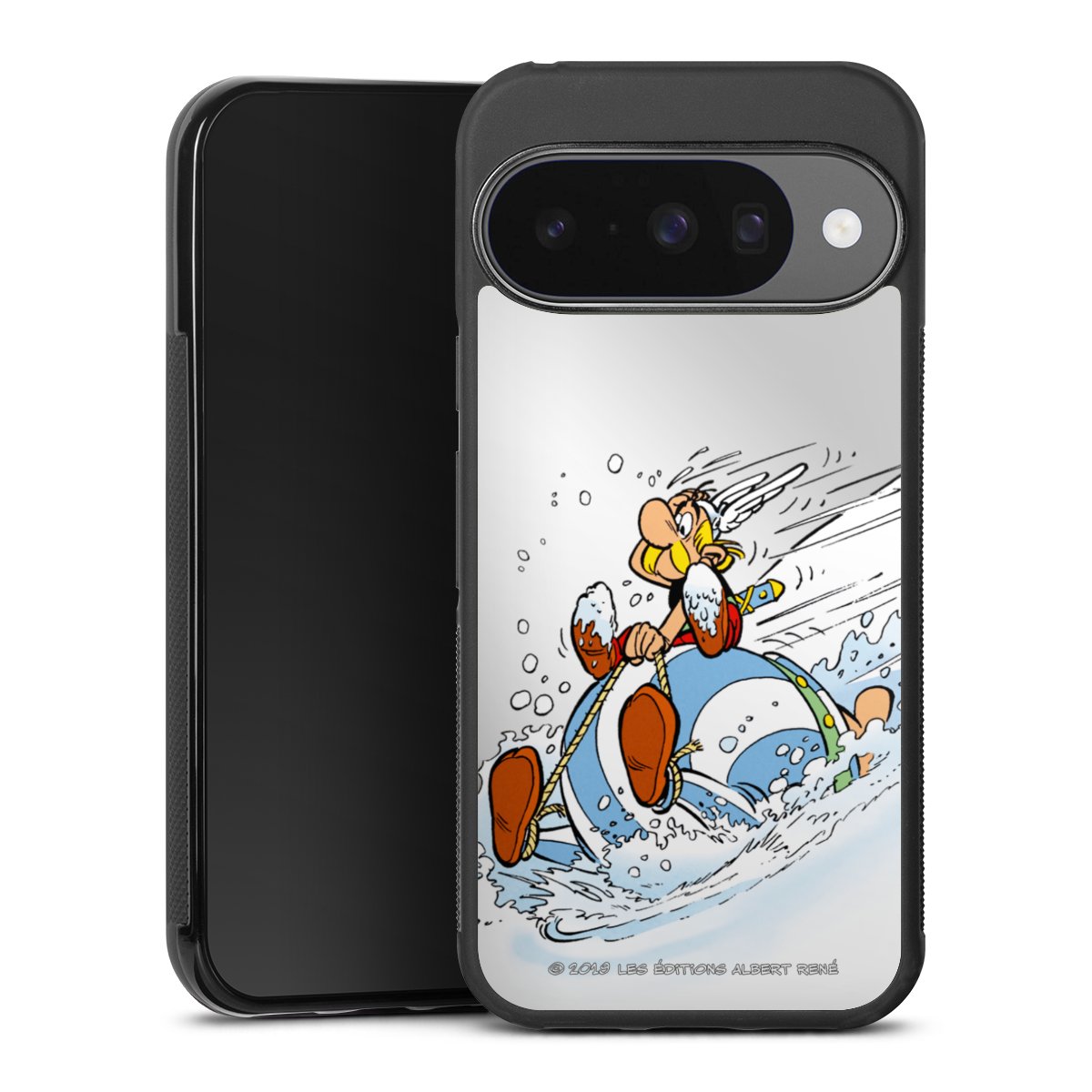 Asterix & Obelix Schlitten Transparent