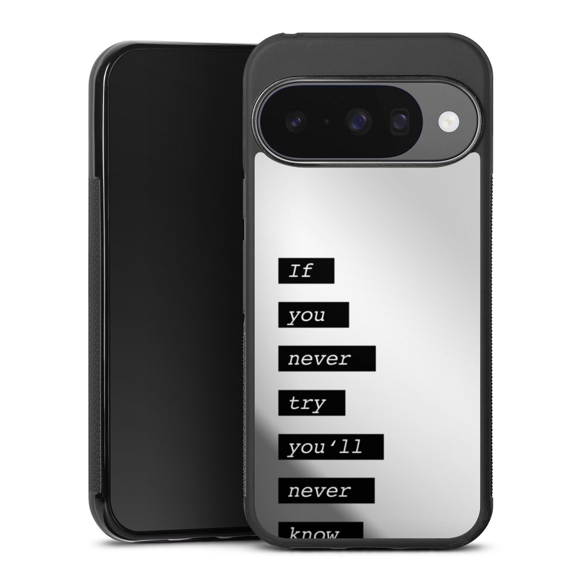 If You Try Black Transparent