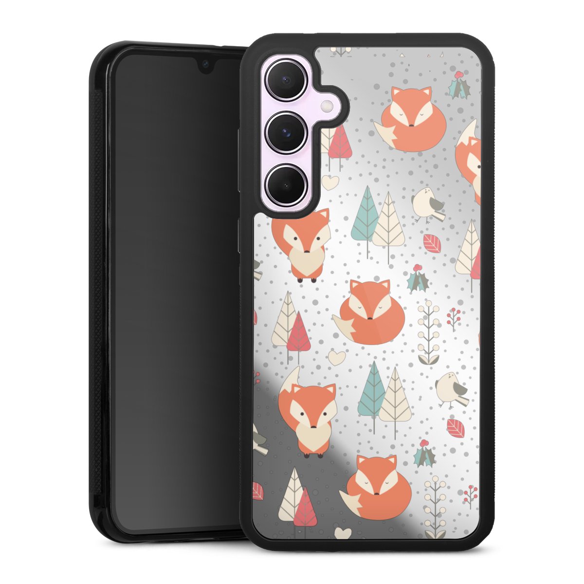 Motif Renards sans Fond