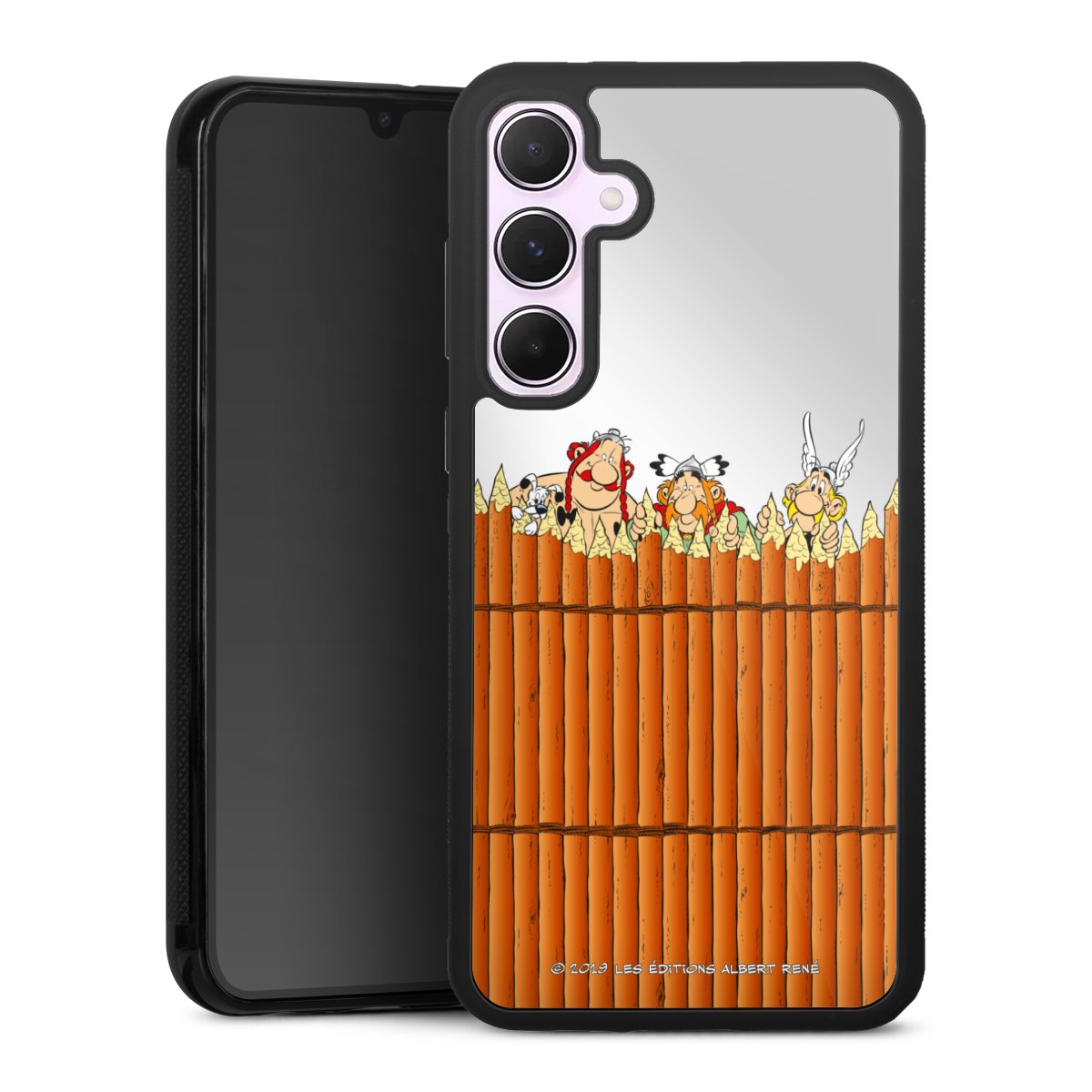 Gaulois Derrière Palissade Transparent