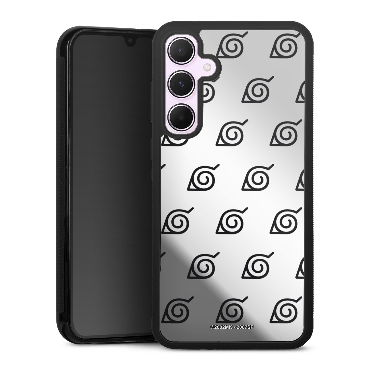 Konoha Pattern Noir sur Fond Transparent