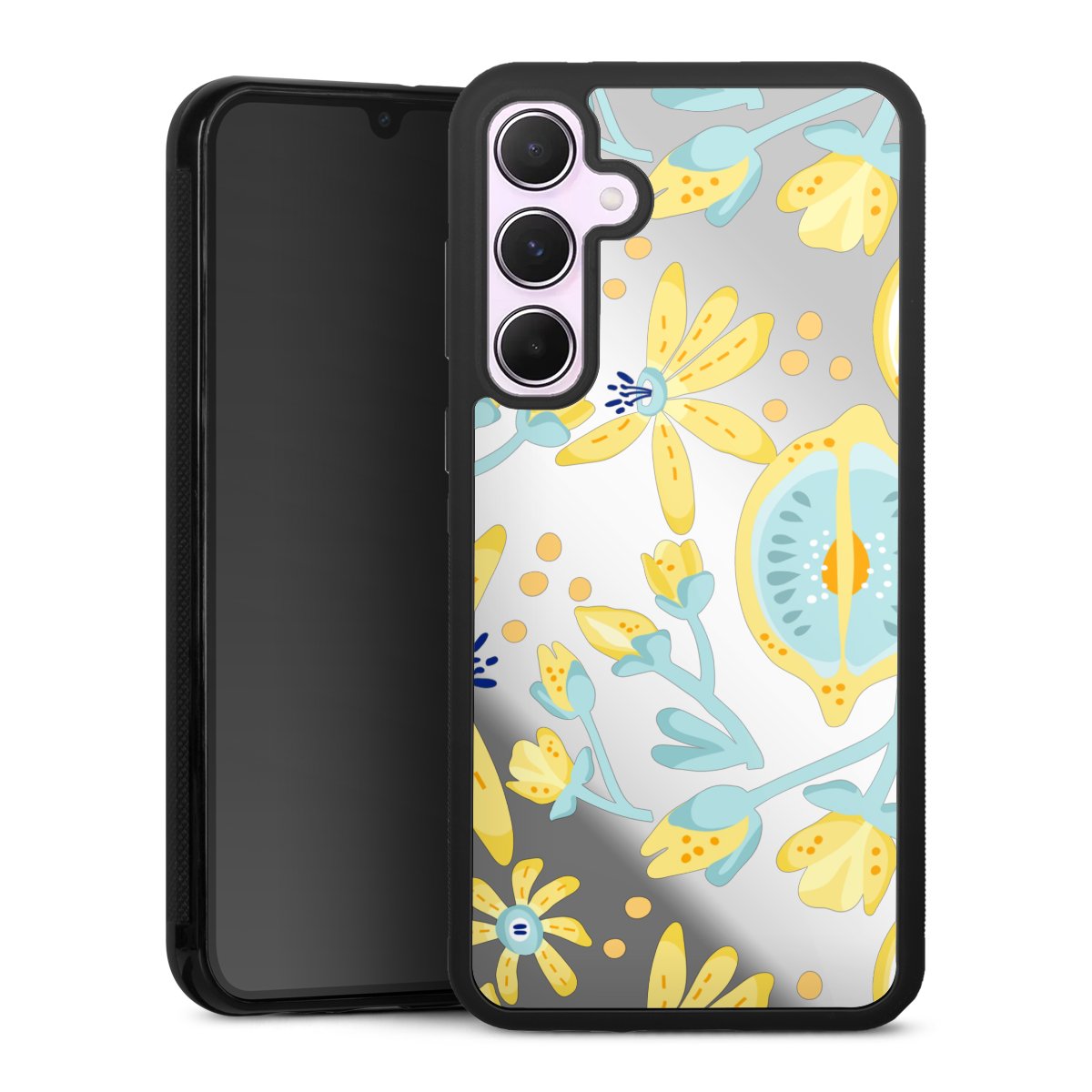 Lemon Summer Pattern Transparent Yellow