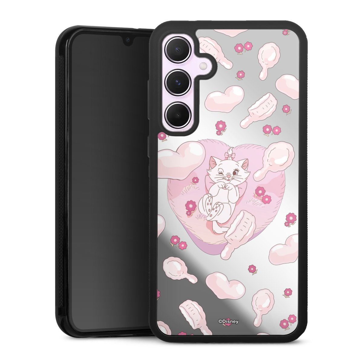 Aristocats Marie Hearts Pink Transparent