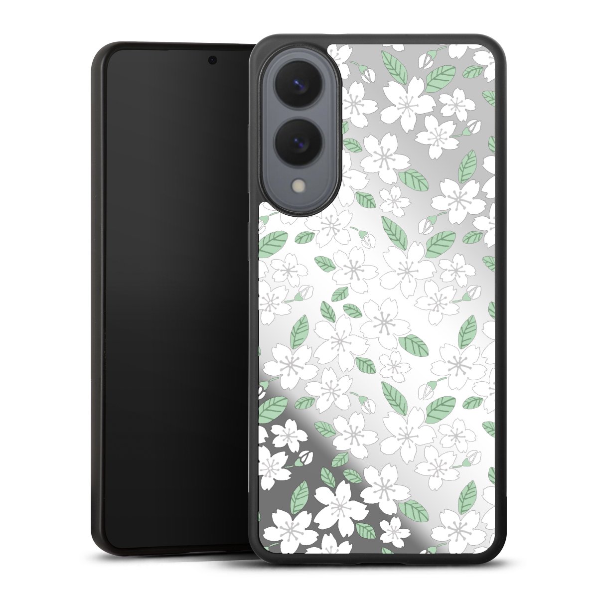 Weisse Blüten ohne Hintergrund