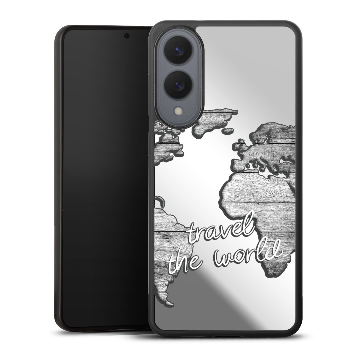 Worldmap Hout zonder Achtergrond