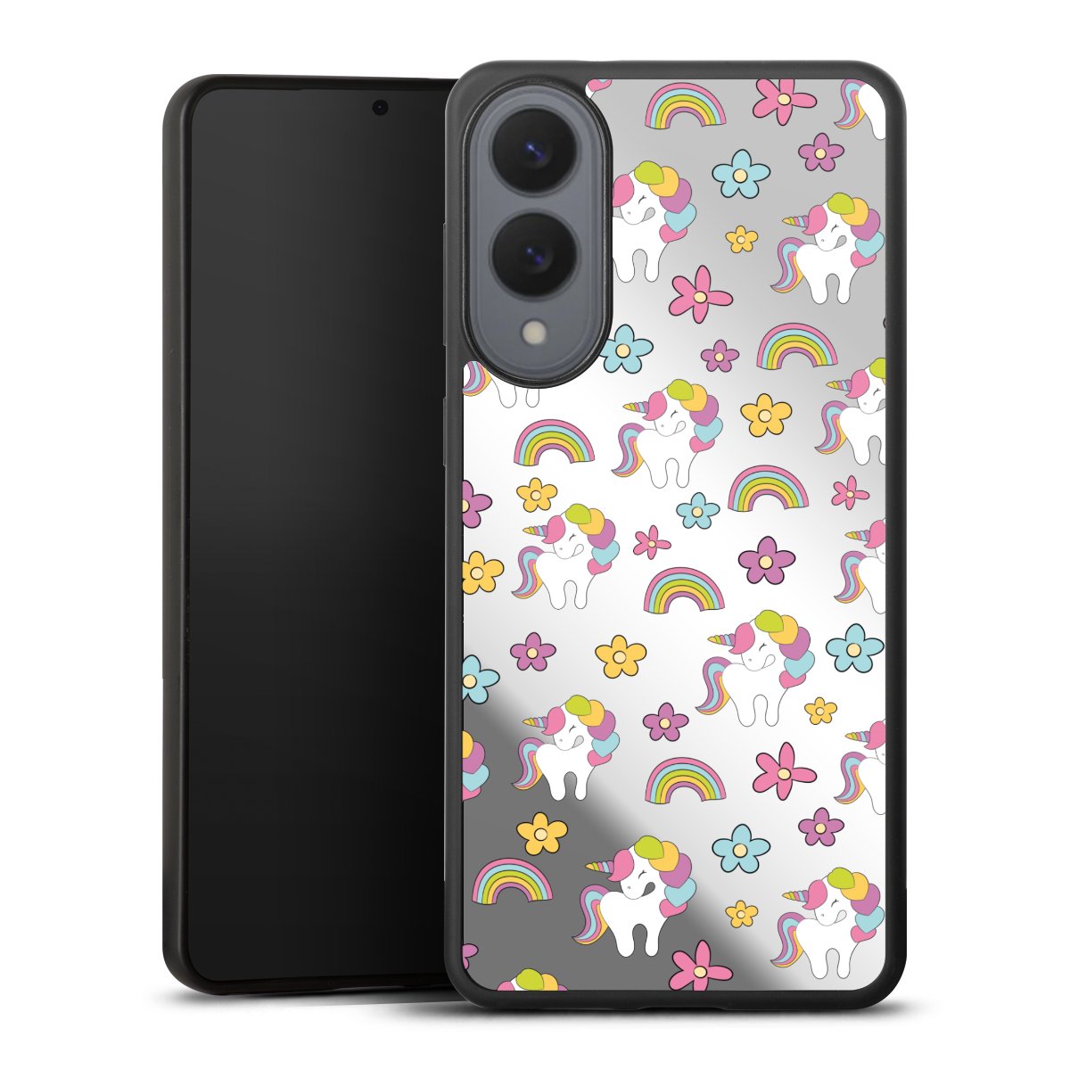 Unicorn Rainbow Patternsenza sfondo