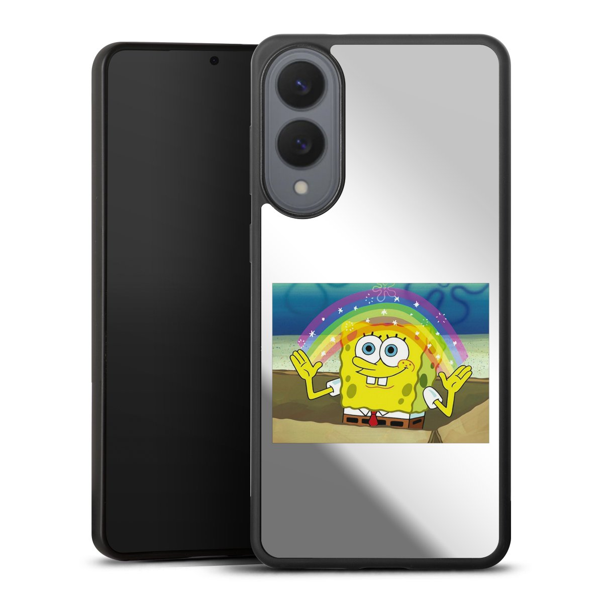 Spongebob - Meme arcobaleno trasparente