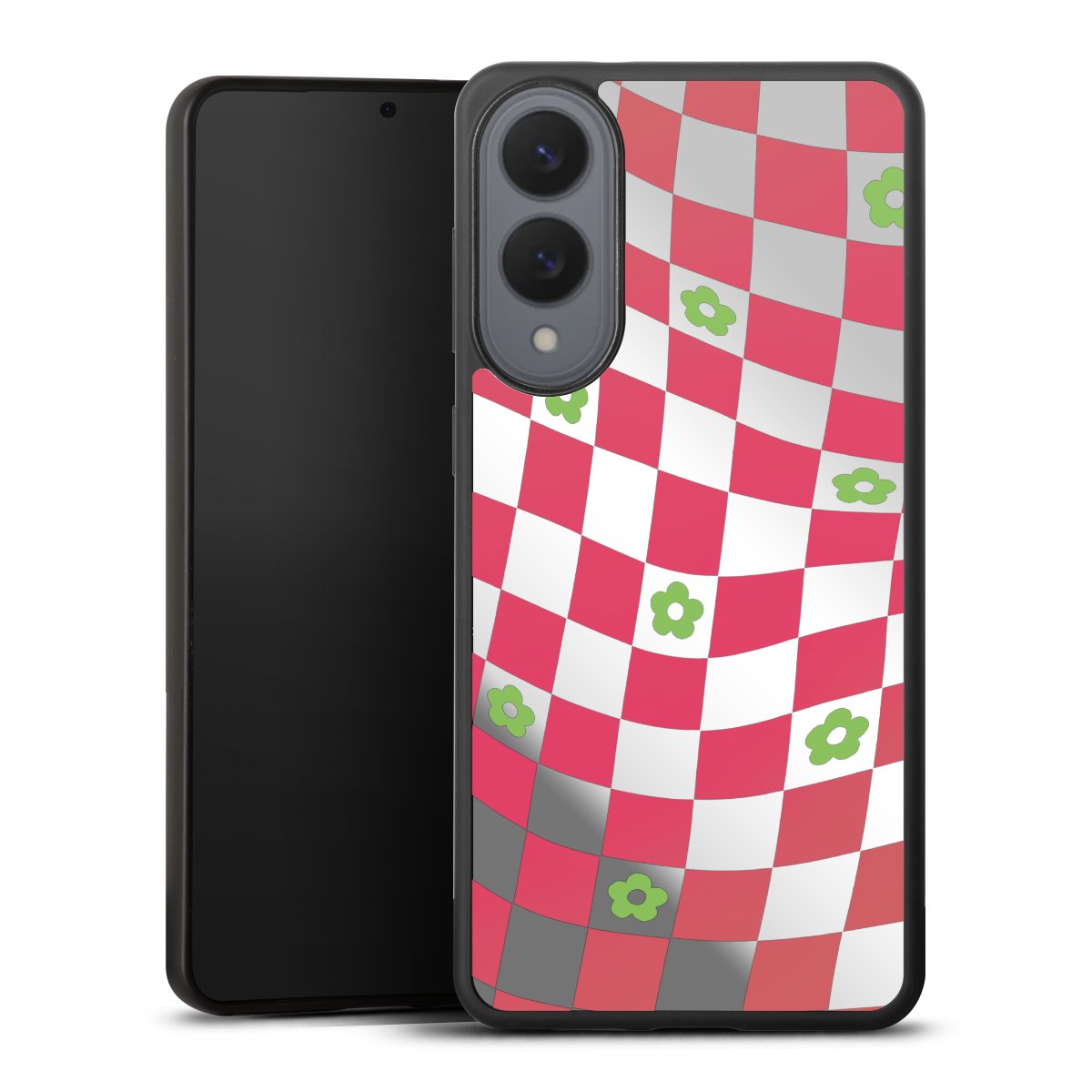 Gänseblümchen Kariert