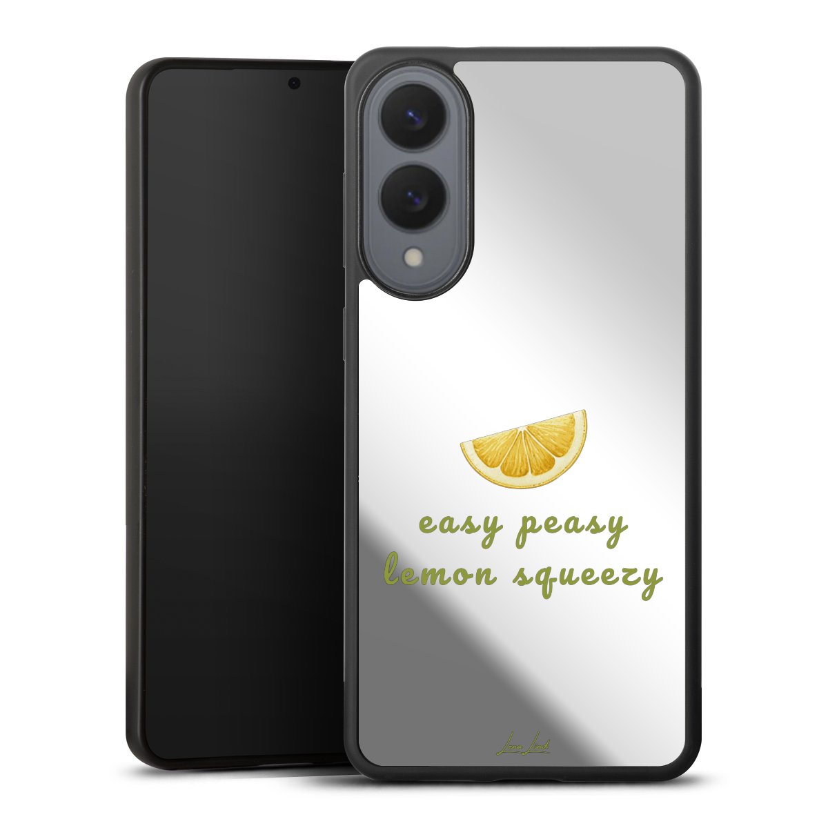 Easy Peasy Lemon Squeezy Dotted Transparent