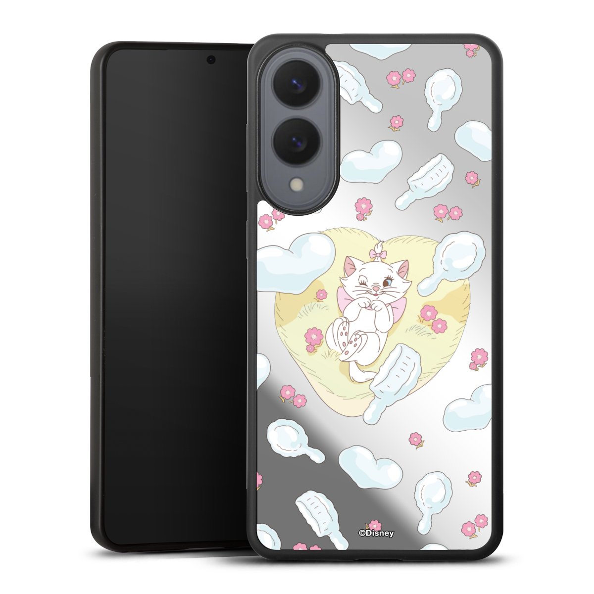 Aristocats Marie Hearts Yellow Transparent
