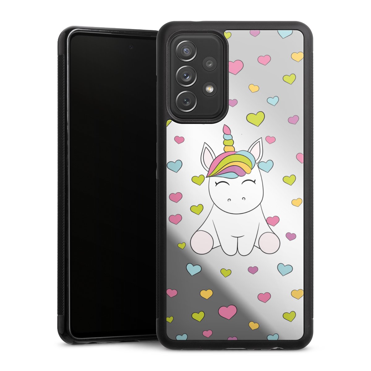 Unicorn Love Pattern zonder Achtergrond