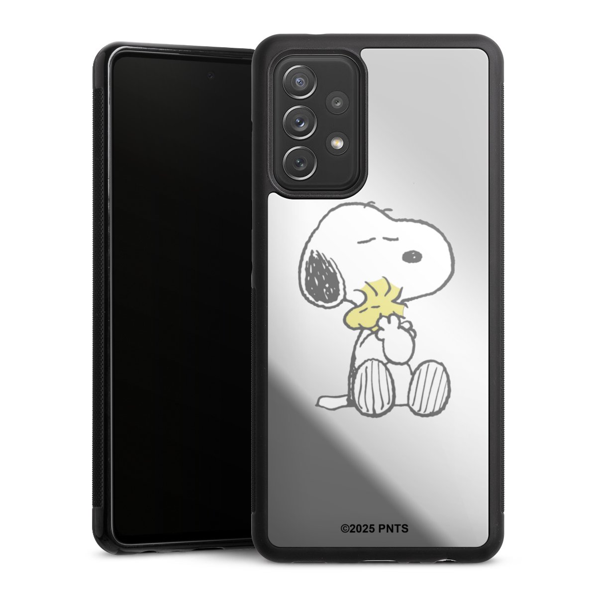 Snoopy And Woodstock Cuddling transparent