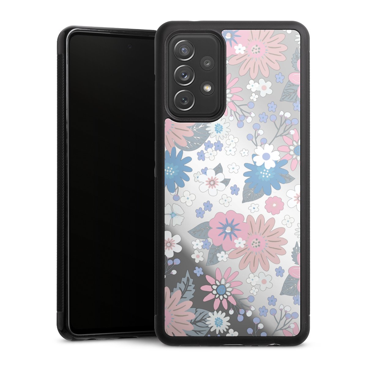 Wildflower Pattern Illustration Pastell Transparent