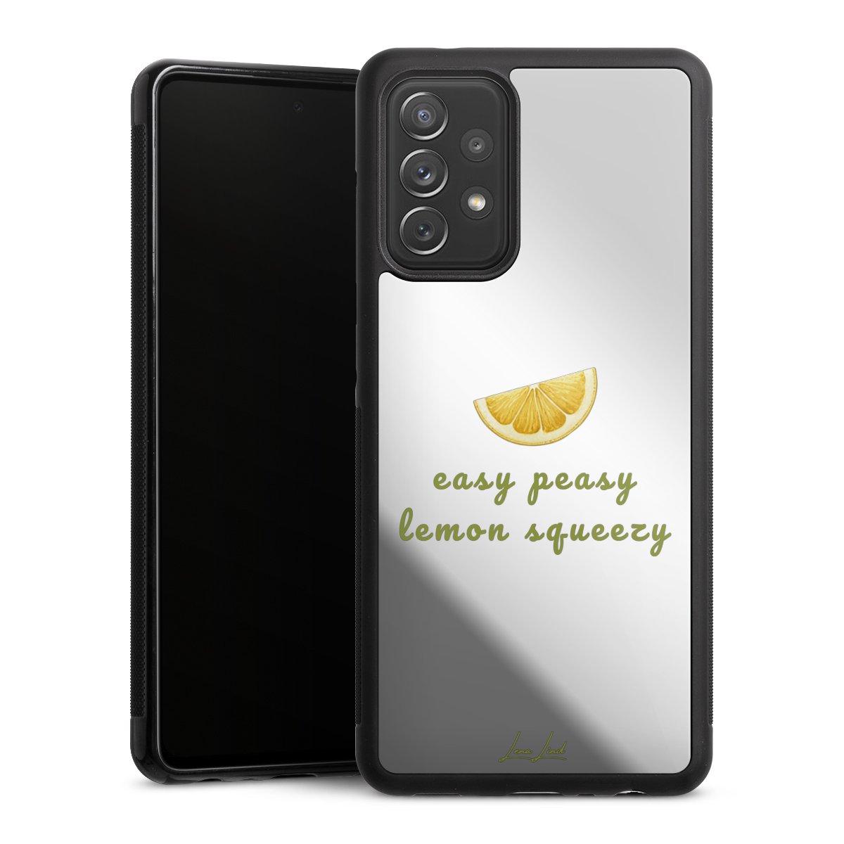 Easy Peasy Lemon Squeezy Dotted Transparent