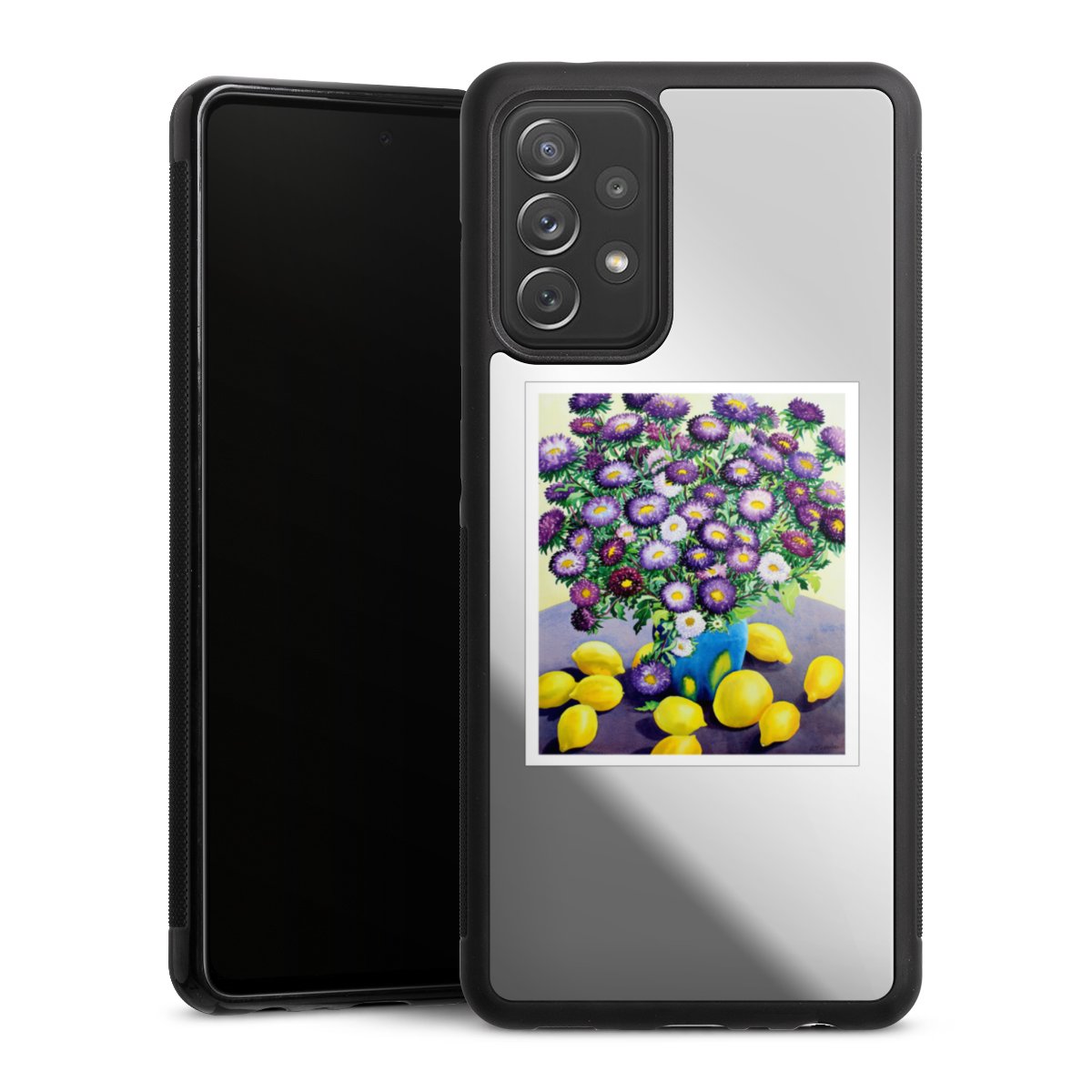 Purple Asters and Lemons by Christopher Ryland