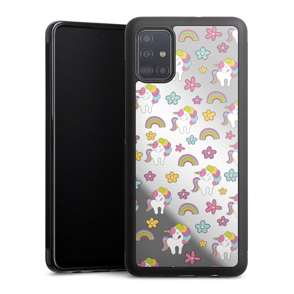 Unicorn Rainbow Pattern zonder Achtergrond