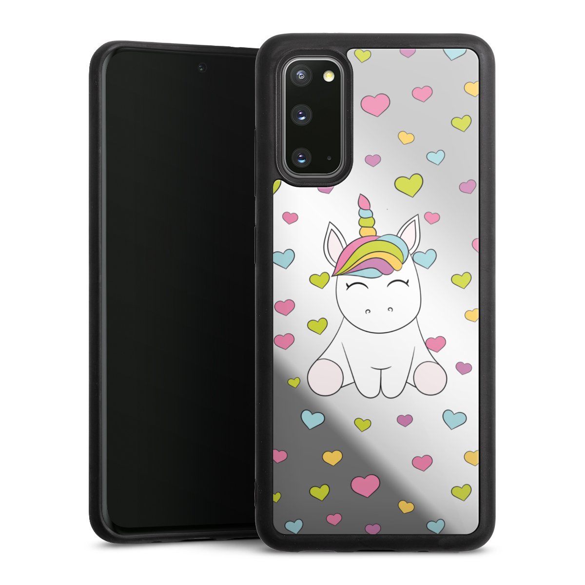 Unicorn Love Pattern ohne Hintergrund