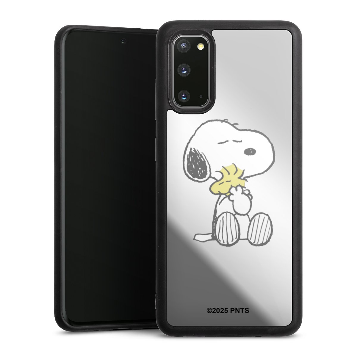 Snoopy And Woodstock Cuddling transparent