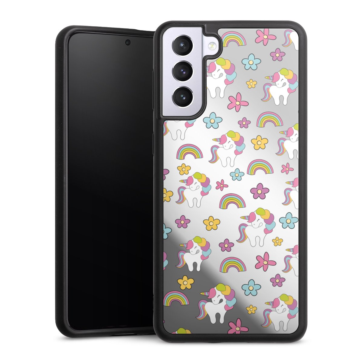 Unicorn Rainbow Pattern zonder Achtergrond