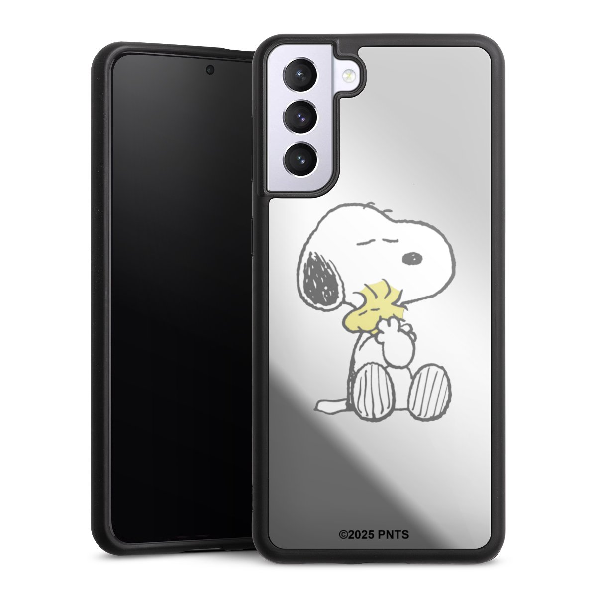 Snoopy And Woodstock Cuddling transparent