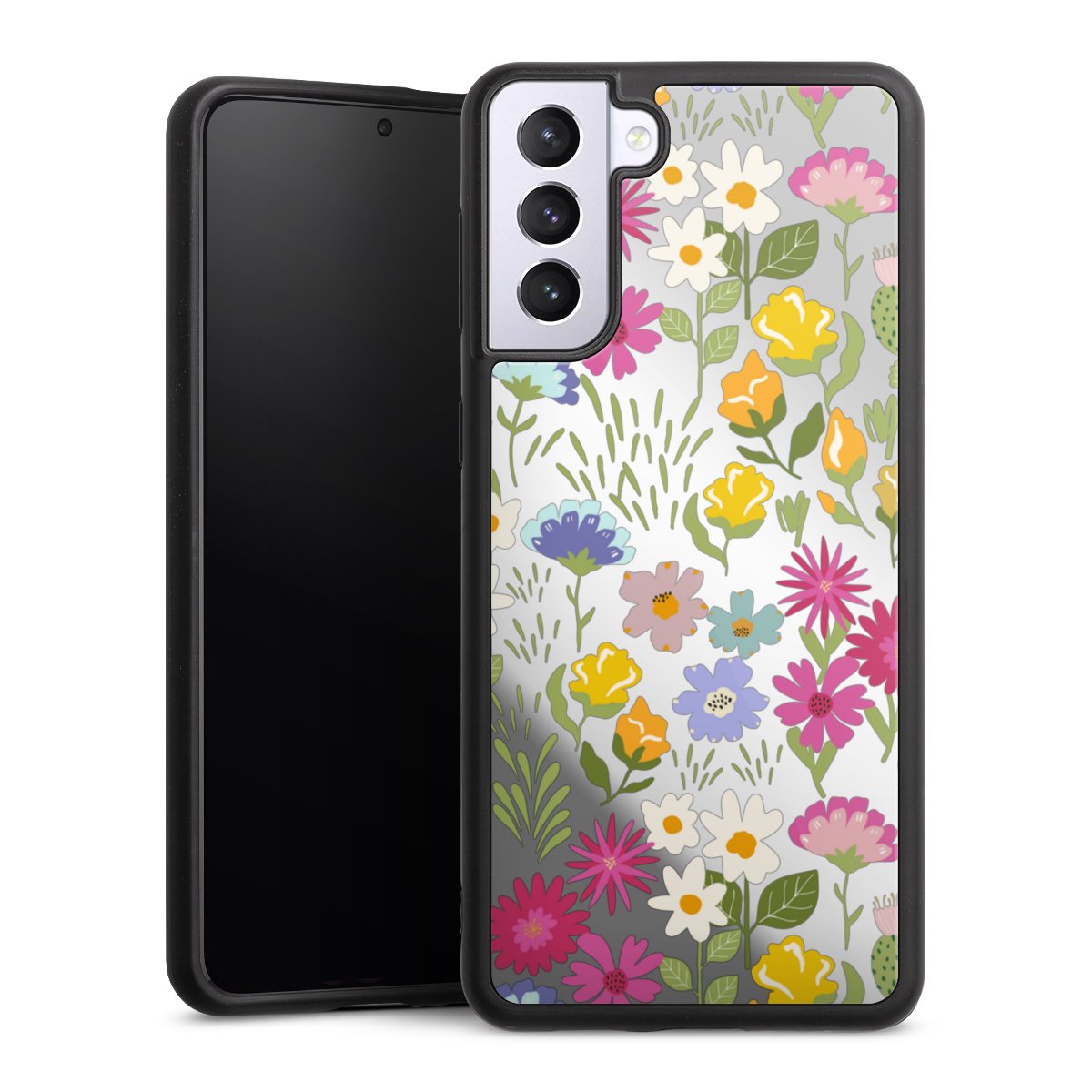Summer Flowers Pattern Transparent