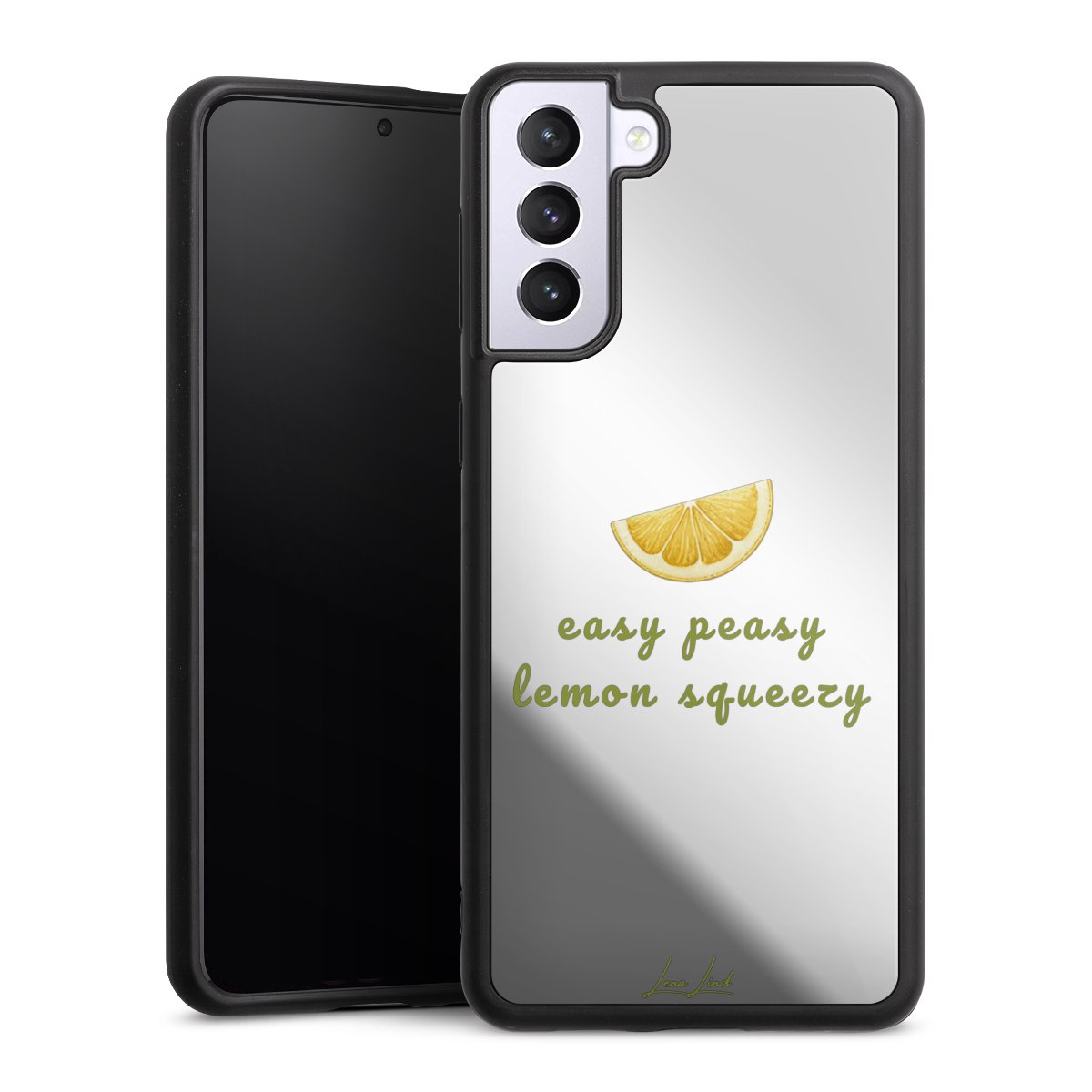 Easy Peasy Lemon Squeezy Dotted Transparent