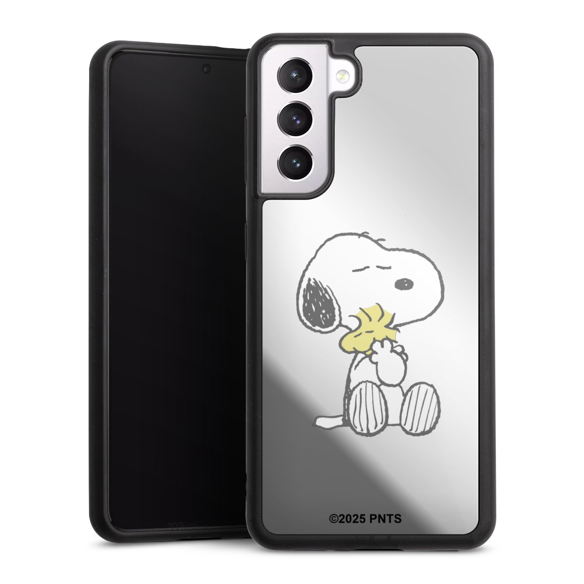 Snoopy And Woodstock Cuddling transparent
