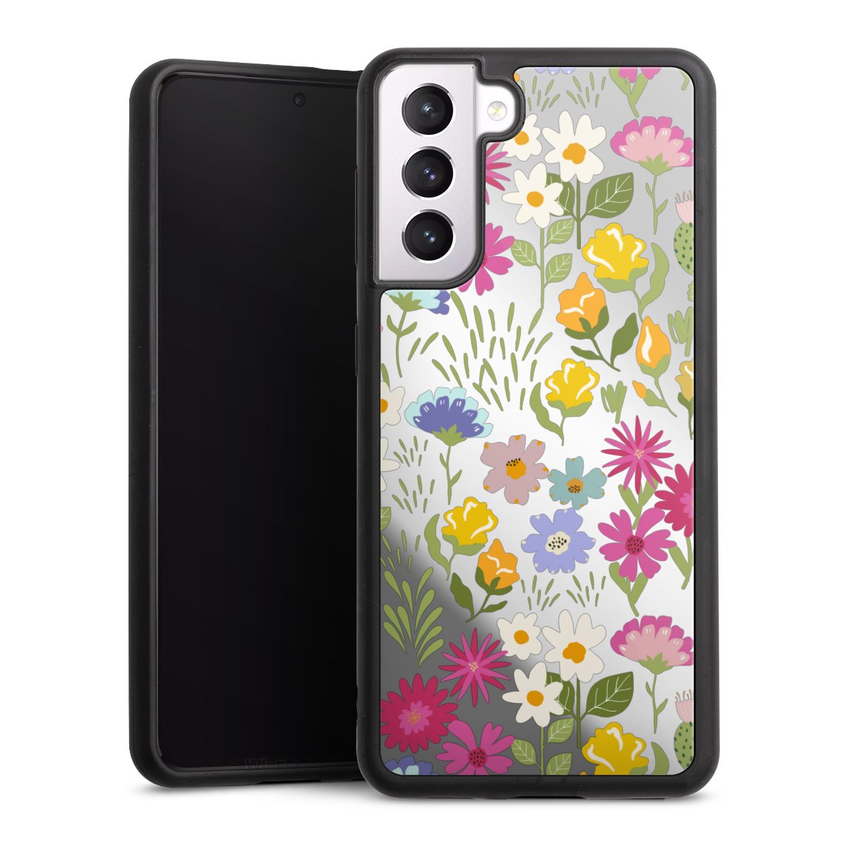 Summer Flowers Pattern Transparent